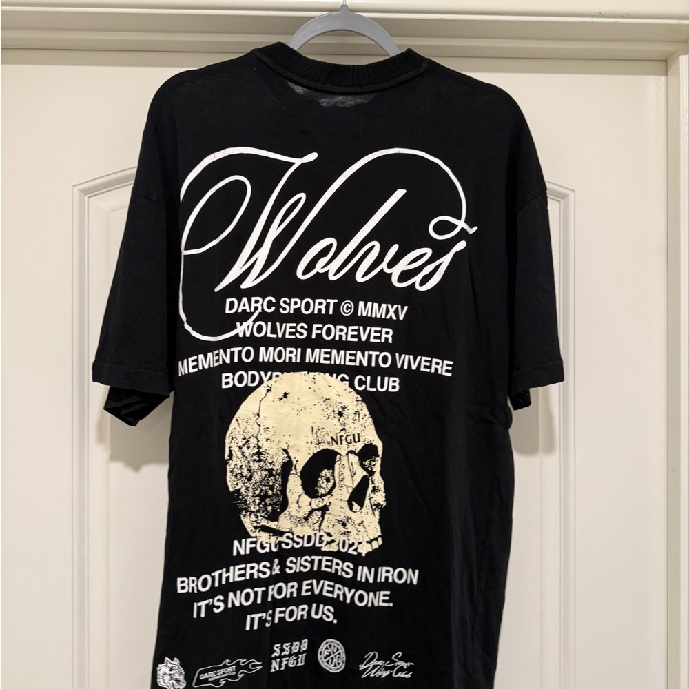 Darc Sport Black Short Sleeve Skull Tee